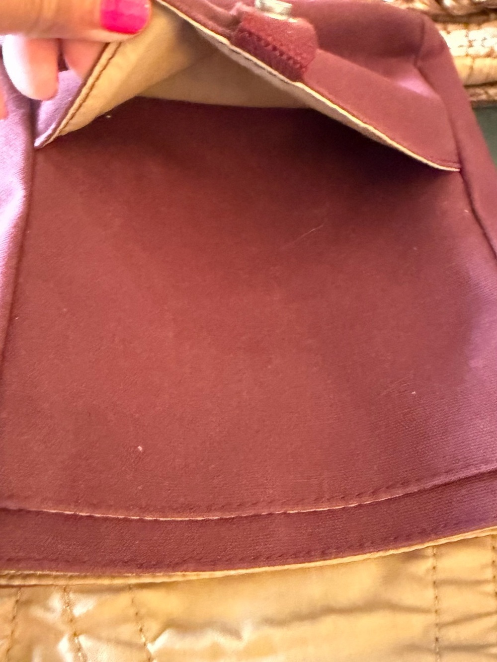 L.L. Bean Canvas Crossbody messenger bag Vintage Red bag with adjustable strap. - Picture 7 of 11